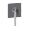 Antena Tipo Panel 2400 MHz, Apertura H/V (18º), Ganancia 20 dBi, Dimensiones 30 x 30 4.5 cm, Conector N- Hembra, Para exterior