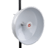Antena direccional de alta resistencia, Ganancia 30 dBi, (4.9 -6.4 GHz), Plato hondo para mayor inmunidad al ruido, Conectores N-Hembra, Montaje incluido.