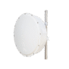 Antena direccional de alta resistencia, Ganancia 30 dBi, (4.9 -6.5 GHz), Plato hondo para mayor inmunidad al ruido, Conectores N-Hembra, Montaje y radomo incluido