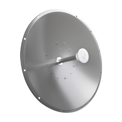 Antena altamente direccional / Distancia de hasta 100 km / Ganancia de 36 dBi / 4.9 - 6.5 GHz / Conectores N-Hembra / incluye montaje para torre y montaje estabilizador para fuertes vientos. Antena altamente direccional / Distancia de hasta 100 km / Ganancia de 36 dBi / 4.9 - 6.5 GHz / Conectores N-Hembra / incluye montaje para torre y montaje estabilizador para fuertes vientos.