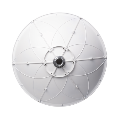 Antena direccional para C5x, B5X, B6X y C6X Doble polaridad 45 ° y 90 °, 4.9 - 6.5 GHz, 2 ft, Ganancia de 30 dBi, Montaje incluido