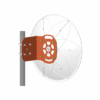Antena direccional para B11, Doble polaridad, 10 a 11.7 GHz, 2 ft, Alta ganancia en 34 dBi, Montaje incluido