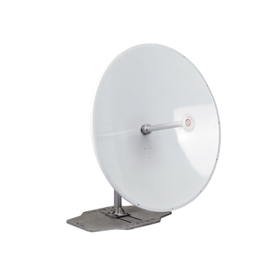 Antena direccional para radios C5x, C6x, B5x / Guía de onda para maximizar la conexión en transmisión / 4.9 - 6.5 GHz / 4ft / Ganancia de 36 dBi / Montaje incluido.