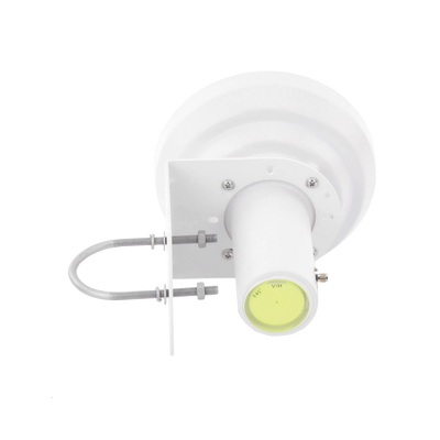 Antena Tipo Horn de 45 °, 15 dBi, 4.9 - 7GHz, Ideal para ambientes de alto ruido, Tipo de conector RPSMA, con montaje y jumpers incluidos