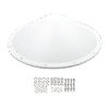 Radomo para antenas TXP-D4865-28-N y TXP-D4865-28-SMA, reduce la carga de viento y mejora la estabilidad del enlace, resistente a cualquier tipo de intemperie