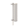Antena Sectorial de 2.4 GHz, con angulo de apertura 180°, Ganancia 12 dBi, conector N-Hembra, Dimensiones 57.9 x 16.5 x 6.6 cm / Peso 3kg