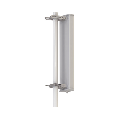 Antena Sectorial de 2.4 GHz, con angulo de apertura 180°, Ganancia 12 dBi, conector N-Hembra, Dimensiones 57.9 x 16.5 x 6.6 cm / Peso 3kg