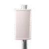 Antena Sectorial de 2.4 GHz, ganancia 12 dBi, Angulo de apertura de 90 °, Conector N-Hembra, con montaje incluido