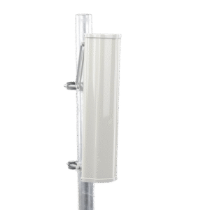 Antena sectorial de 90º, 5.1 a 5.8 GHz, Ganancia 17 dBi, Conector SMA-Hembra inverso, Jumpers y Montaje incluido