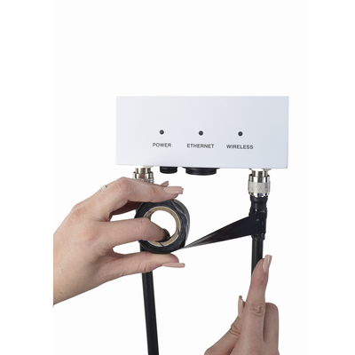 Cinta de auto fusión para sellar equipo instalado en intemperie, 4.5 m.