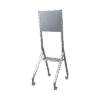 Soporte de Pantalla con Ruedas / Compatible con Monitores de 55 "a 98" / Base para Colocar Accesorios Adicionales