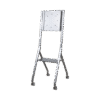 Soporte de Pantalla con Ruedas / Compatible con Monitores de 55 "a 98" / Base para Colocar Accesorios Adicionales