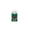 Jack UltraMAX Cat5e, UTP, Montaje híbrido en Placa de Pared (Plano y Angulado), Color Verde, Punch Down