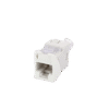 Jack UltraMAX Cat6, UTP, Montaje híbrido en Placa de Pared (Plano y Angulado), Color Blanco, Punch Down Jack UltraMAX Cat6, UTP, Montaje híbrido en Placa de Pared (Plano y Angulado), Color Blanco, Punch Down