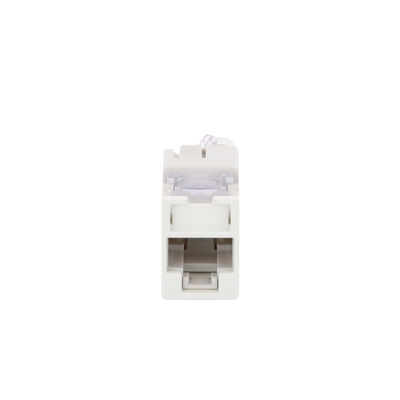 Jack UltraMAX Cat6, UTP, Montaje híbrido en Placa de Pared (Plano y Angulado), Color Blanco, Punch Down Jack UltraMAX Cat6, UTP, Montaje híbrido en Placa de Pared (Plano y Angulado), Color Blanco, Punch Down