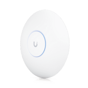 Access Point UniFi U7 Pro Max con 8 streams espaciales / para Techo o Pared / Tribanda (2.4/5/6GHz) / Radio Dedicado a Escaneo Espectral / Puerto 2.5 GbE / +500 clientes / POE+ (No incluido) / Para alta densidad de usuarios en escenarios exigentes