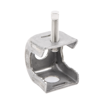 Adaptador de sujetadores de presión. Instalación en torre de ángulo o tubular