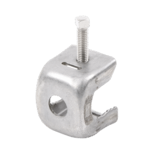 Adaptador de sujetadores de presión. Instalación en torre de ángulo o tubular Adaptador de sujetadores de presión. Instalación en torre de ángulo o tubular