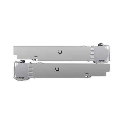 UFiber Módulo SFP, transceptor MiniGibic MultiModo 1.25 Gbps, distancia 550m, conectores LC, paquete de 2 piezas UFiber Módulo SFP, transceptor MiniGibic MultiModo 1.25 Gbps, distancia 550m, conectores LC, paquete de 2 piezas