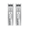 UFiber Módulo SFP, transceptor MiniGibic MultiModo 1.25 Gbps, distancia 550m, conectores LC, paquete de 2 piezas UFiber Módulo SFP, transceptor MiniGibic MultiModo 1.25 Gbps, distancia 550m, conectores LC, paquete de 2 piezas