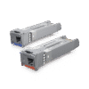 UFiber Módulo SFP+, transceptor MiniGibic MonoModo 10 Gbps, distancia 10 km, un conector LC. Incluye 2 piezas