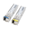 UFiber Módulo SFP, transceptor MiniGibic MonoModo 1.25 Gbps, distancia 3km, Simplex, un conector LC, incluye 2 tranceptores