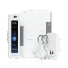 UniFi Access Kit de Inicio Gen2 Profesional para 1 puerta, (1) Lector NFC con pantalla táctil, audio 2 vías y cámara / (1) Lector NFC y de movimiento UA-G2 / Hub para conexiones para controlar una puerta con salida POE y energizar acc