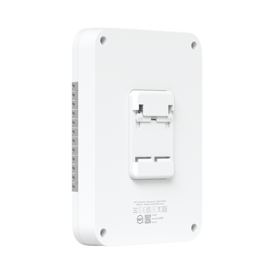 UniFi Access Hub Door, puede conectar 2 lectores y 2 cámaras (no incluidos) para controlar solo una puerta / 2 terminales AUX y 4 entradas adicionales (sensores y botones) POE 802.3bt no incluido