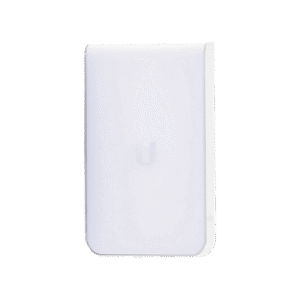 Access Point UniFI doble banda cobertura 180º, MI-MO 2x2 diseño placa de pared con dos puertos adicionales, hasta 100 usuarios Wi-Fi