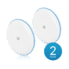 Kit UniFi Building Bridge de 1+ Gbps en 60 GHz con radio redundante en 5 GHz, alcance de hasta 500 m