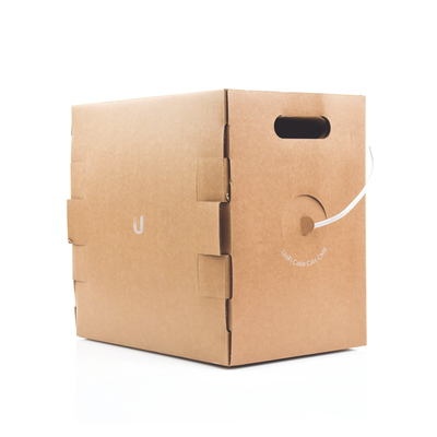 Bobina de cable UTP Riser (CMR) UniFi, Cat6, Color blanco, 23 AWG, 305m para interior