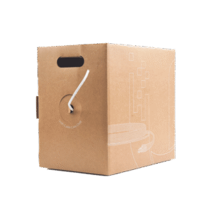 Bobina de cable UTP Riser (CMR) UniFi, Cat6, Color blanco, 23 AWG, 305m para interior