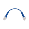 UniFi Ethernet Patch Cable Cat6 de 22 cm, color azul