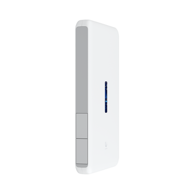 UniFi Dream Wall Machine, TODO en uno: Cloud Gateway: Administre todas las aplicaciones UniFi / Switch 17 puertos GbE POE/ WiFi 6 Mu-MIMO 4x4 / almacenamiento interno 128 GB SSD (expandible con bahia)