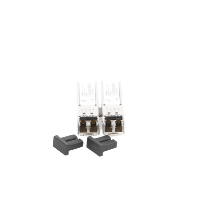 UFiber Módulo SFP, transceptor MiniGibic MultiModo 1.25 Gbps, distancia 550m, conectores LC, paquete de 2 piezas