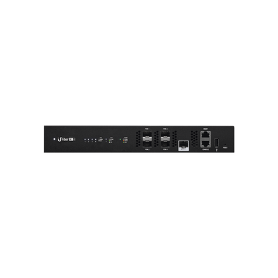 UFiber GPON OLT, Terminal de línea óptica hasta 512 ONUs concurrentes, con 4 puertos SFP GPON + 1 puertos SFP+ 10 G