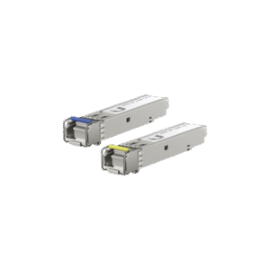UFiber Módulo SFP, transceptor MiniGibic MonoModo 1.25 Gbps, distancia 3km, un conector LC, incluye 2 tranceptores