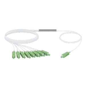 UFiber Splitter (Divisor Óptico) PLC 1 x 8, con conectores SC/APC