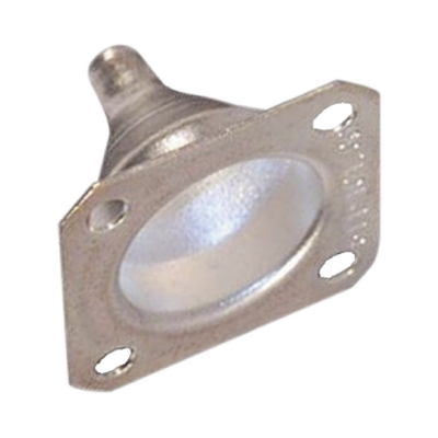 Campana para Montaje de Cable en Conectores de Chasis de 25.4 mm, con 4 Perforaciones a 18.25 mm. Campana para Montaje de Cable en Conectores de Chasis de 25.4 mm, con 4 Perforaciones a 18.25 mm.