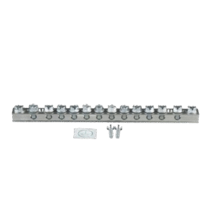 Barra de conexión a tierra STRUCTUREDGROUND™ Cal 14 a 4 Awg, 12 Barrenos Barra de conexión a tierra STRUCTUREDGROUND™ Cal 14 a 4 Awg, 12 Barrenos