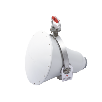 Antena direccional UltraHorn™ 5180-6775 GHz MHz, 24 dBi, ultra rechazo al ruido, conexión a radio sin pérdida y transmisión altamente direccional sin lóbulos laterales
