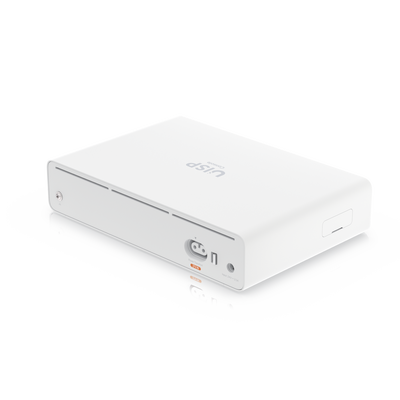 Consola UISP de Ubiquiti / Gateway y Switch de Red Gigabit / Controlador con Plataforma UISP para gestión remota de WISP (airMAX, airFiber, uFiber, LTU, edgeMAX, airCube) / 128 GB SSD / (1) WAN 1GbE / (1) WAN SFP+10G / (8) puertos LAN GbE RJ45