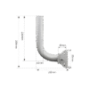 Montaje universal flexible para instalación en poste o pared, compatible con equipos Ubiquiti, Mimosa, Cambium y Altai