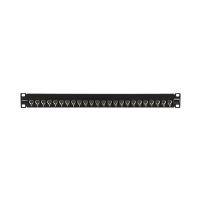 Patch Panel UltraMAX. UTP, Precargado con Jacks Cat6A, 24 Puertos, Plano, 1U Patch Panel UltraMAX. UTP, Precargado con Jacks Cat6A, 24 Puertos, Plano, 1U