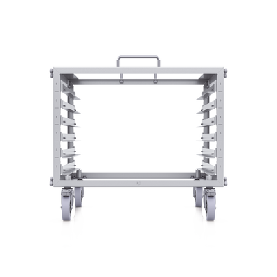 UniFi Rack Móvil de 6 Unidades, incluye 1 patchpanel de 24 puertos Gigabit, no requiere herramientas para armarse, incluye ruedas.