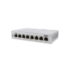 Switch UniFi Administrable capa 2 de 8 Puertos Gigabit (7 Ethernet y 1 PoE Pasivo 48V)