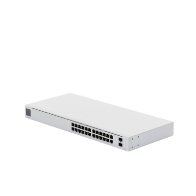 UniFi Switch USW-24-POE Gen2, Capa 2 de 24 puertos (16 puertos PoE 802.3af/at + 8 puertos Gigabit) + 2 puertos 1G SFP, 95W, pantalla informativa UniFi Switch USW-24-POE Gen2, Capa 2 de 24 puertos (16 puertos PoE 802.3af/at + 8 puertos Gigabit) + 2 puertos 1G SFP, 95W, pantalla informativa