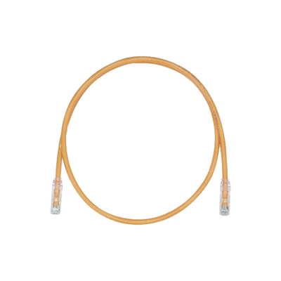 Cable de Parcheo, UTP Cat5e, Diámetro Reducido (28AWG), Color Naranja, 1 ft Cable de Parcheo, UTP Cat5e, Diámetro Reducido (28AWG), Color Naranja, 1 ft