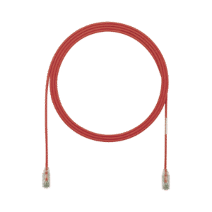 Cable de Parcheo TX6, UTP Cat6, Diámetro Reducido (28AWG), Color Rojo, 12ft Cable de Parcheo TX6, UTP Cat6, Diámetro Reducido (28AWG), Color Rojo, 12ft