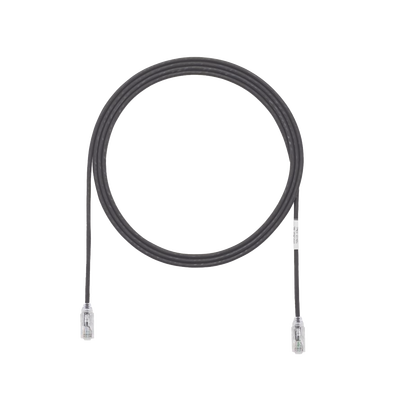 Cable de Parcheo TX6, UTP Cat6, Diámetro Reducido (28AWG), Color Negro, 15 ft Cable de Parcheo TX6, UTP Cat6, Diámetro Reducido (28AWG), Color Negro, 15 ft